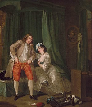 William Hogarth, "After," 1730.