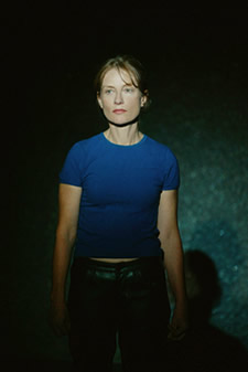 Isabelle Huppert in Sarah Kane's "4.48 Psychose," directed by Claude Regy. Photo credit: Pascal Victor/MAXPPP