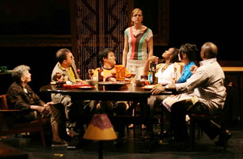 "Dinner Party," Target Margin Theater, The Kitchen, NYC, June 2007. Photo: Hilary McHone