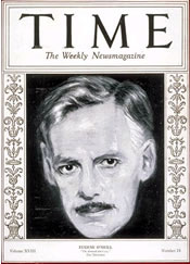 Eugene O'Neill on the cover of Time, Nov. 2, 1931