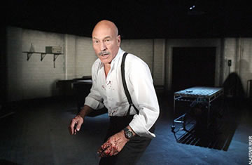 Patrick Stewart in Shakespeare's "Macbeth," dir. by Rupert Goold, Lyceum Theatre, NYC, 2008.