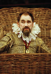 Mark Rylance as the Duke in the Globe Theatre's "Measure for Measure." Photo: John Tramper